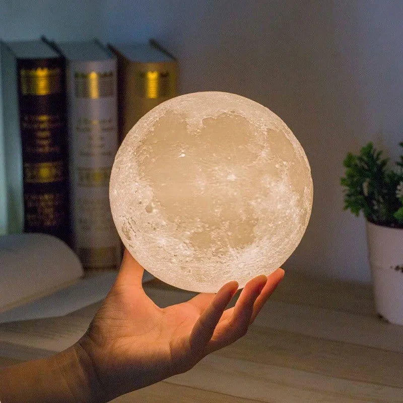 HOUSETIVE - Book Light LED Moon Light Galaxy Light, Moon Night Light, Girl, Boy, Child Birthday Gift, Bedroom Decoration Indoor lighting